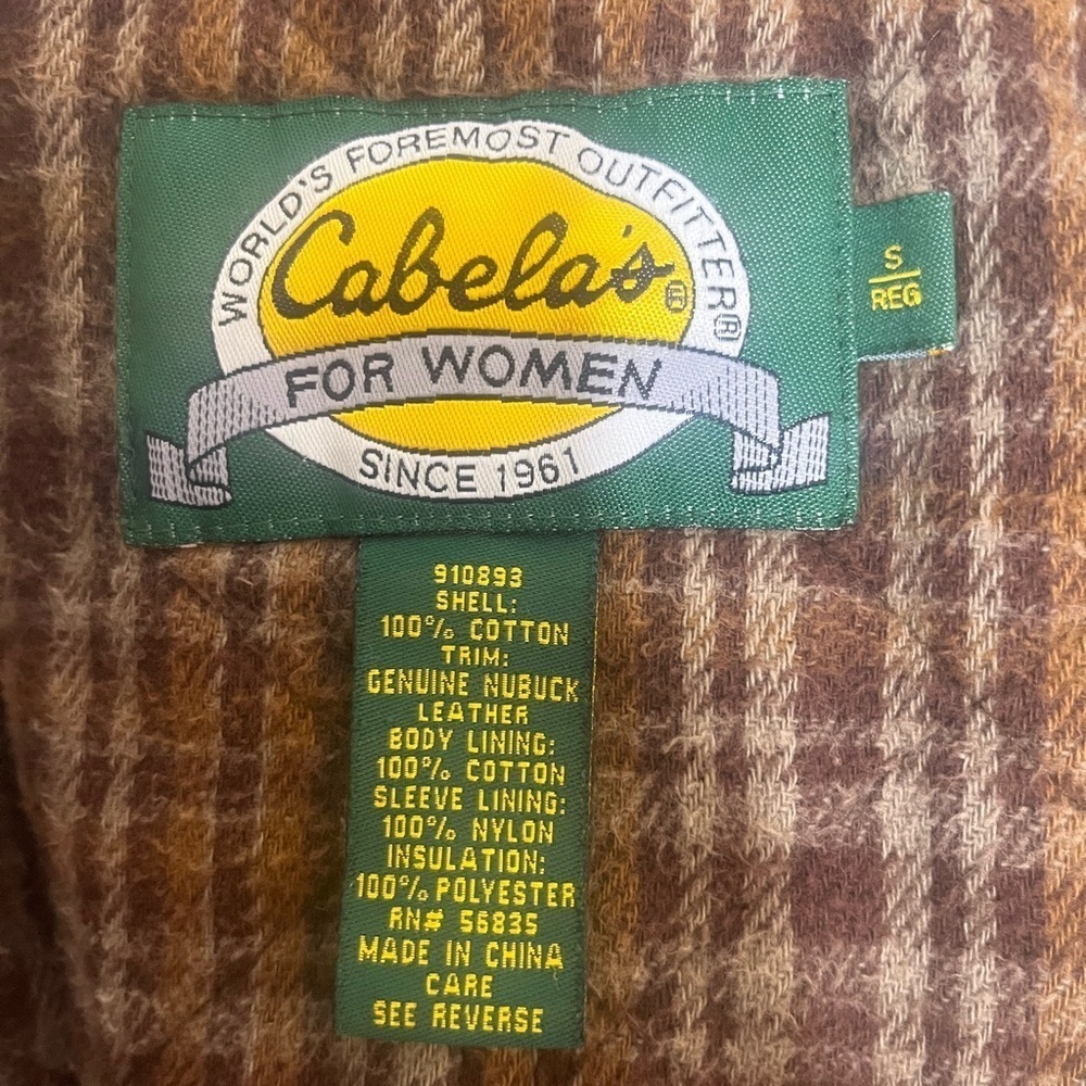 Cabela's Brown Lined Chore Jacket - image 6